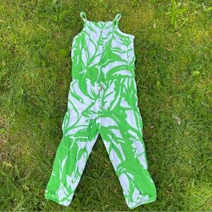 Lilly Pulitzer for Target Toddler Girls 3T tropical print jumpsuit romper